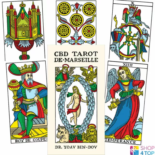 Cbd Tarot De Marseille Karten Dr Yoav Ben Dov Esoteric Us Games Systems Neu