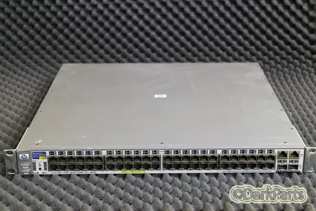 HP Procurve Switch 2650-PWR PoE 48-Port with Rack Mount Brackets