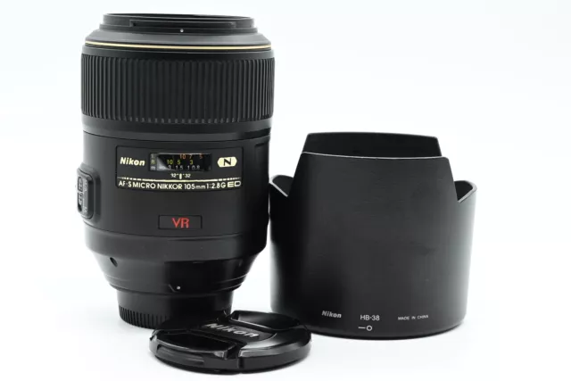 Nikon Nikkor AF-S 105mm f2.8 G VR Micro IF ED Lens AFS #680