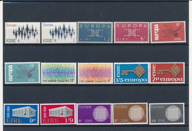 D393475 Ireland Nice selection of MNH stamps