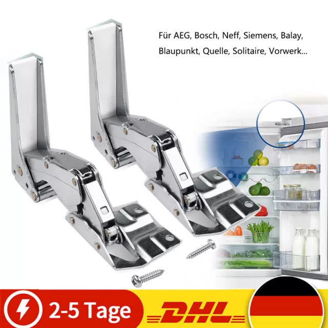 Türscharnier Set wie BOSCH 00481147/Siemens für Kühlschrank DHL