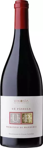 Vinosia Rotwein di Manduria Riserva halbtrocken Italien 1 x 0,75 L  Rotwein