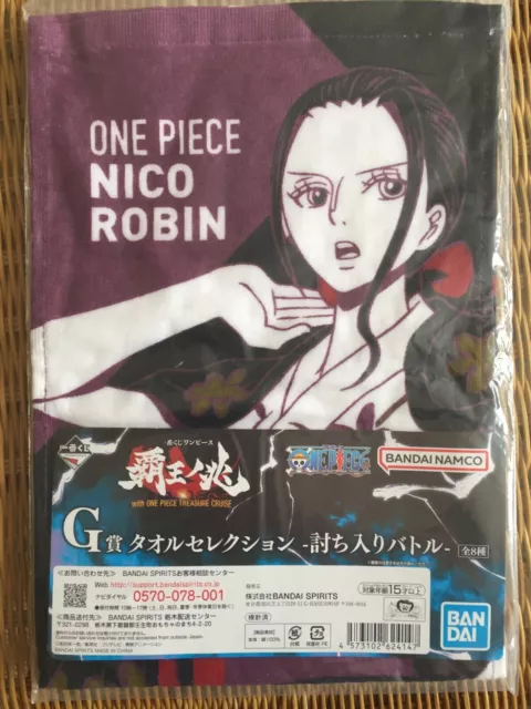NICO ROBIN ONE Piece Towel Selection Ichiban Kuji Prize G Towel $16.10 ...