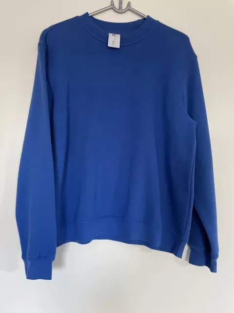 Pullover & Pulli & B & C Jungen Sweatshirt Royal Blau UNISEX Gr. S NEU & TOP