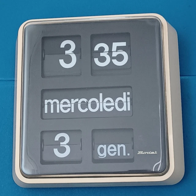 Bodet orologio elettronico a palette - Made in France 1976