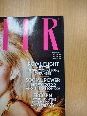 TATLER MAGAZINE AUGUST 2022 Nicola Peltz The New Mrs Beckham UK /Brand