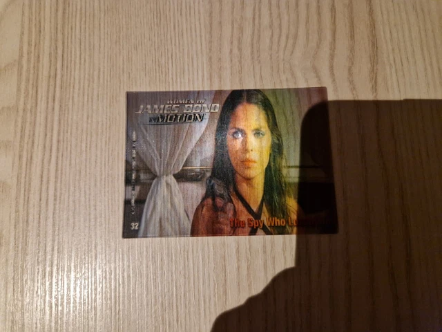 extrêmement rare carte holographique JAMES BOND 007
