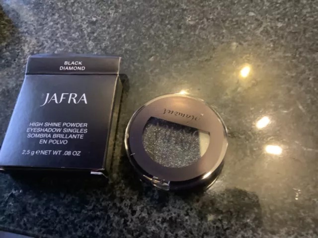 Neu OVP Jafra High Shine Puder Lidschatten - Black Diamond -Powder Eyeshadow