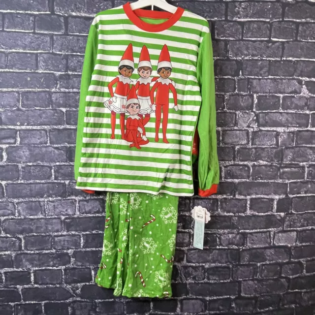 Elf on the Shelf Large 12/14 Pajama Set with Cozy Socks