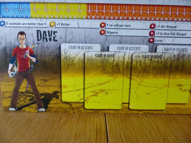 Zombicide Kickstarter cruscotti esclusivi - scegli il tuo, tutti i personaggi! 2