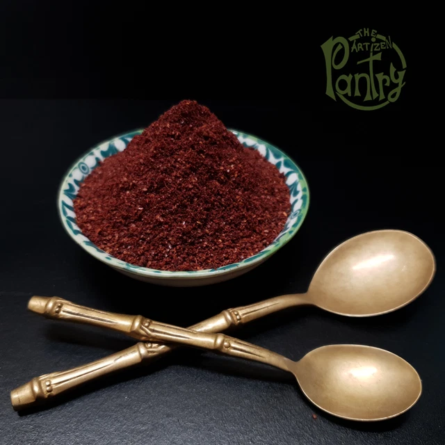 NEW Sumac Powder - PREMIUM GROUND MIDDLE EAST MEDIUM/FINE POWDER 50g - 1kg