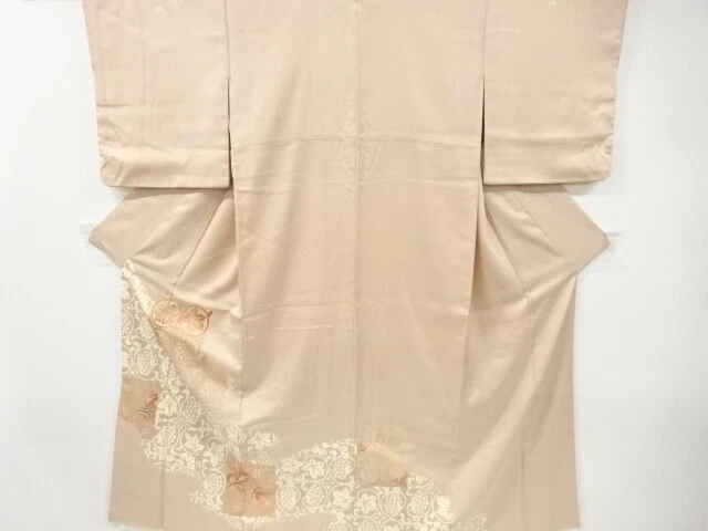 6569866: Japanese Kimono / Vintage Iro-Tomesode / Embroidery / Flowers