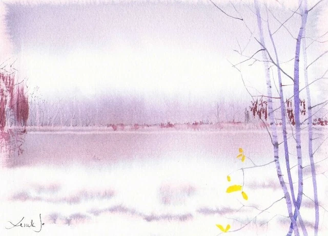 Cuadro acuarela241(21x15)cm PL