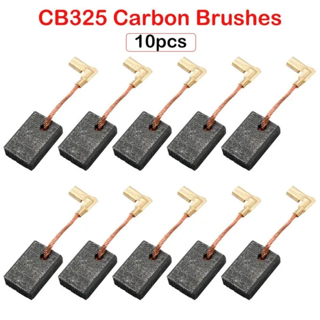 Spazzole in carbonio di alta qualità 10 pz CB325 CB325 CB 325 pezzi di ricambio