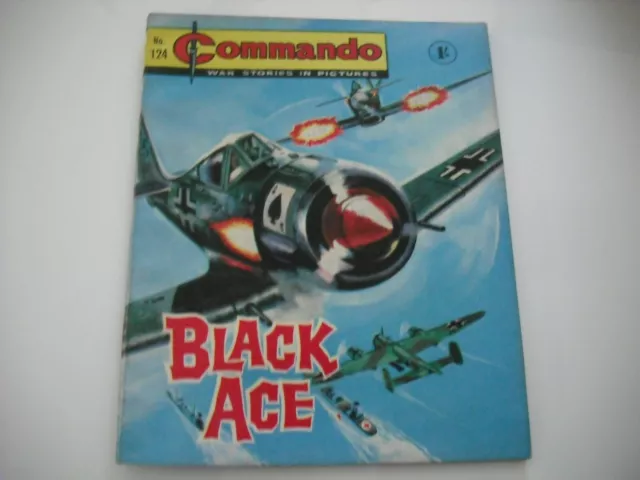 Commando war Comic   No 124 VG