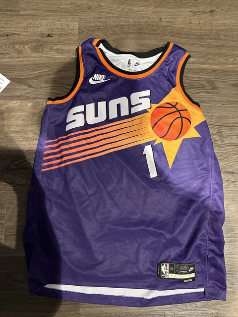 Score big with the Devin Booker Phoenix Suns Nike City Edition Tee! 🌵🏀  With its sleek design and comfortable fit, this shirt is perfect…