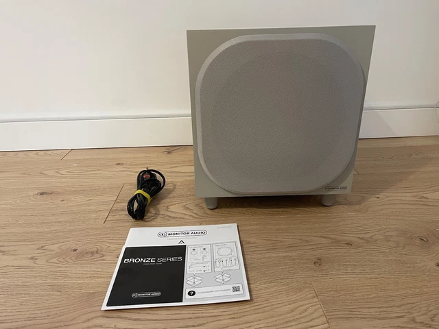 Monitor Audio Bronze W10 Subwoofer White / Grey, 6G Series,