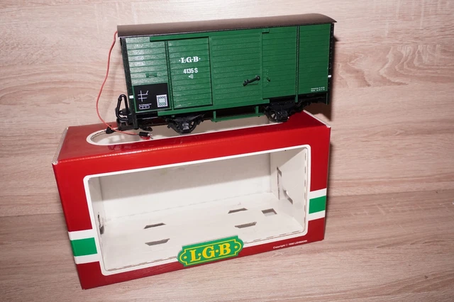 Wagon De Train LGB Lehmann 3040 Voie G – New Old Stock – Neuf En Boîte