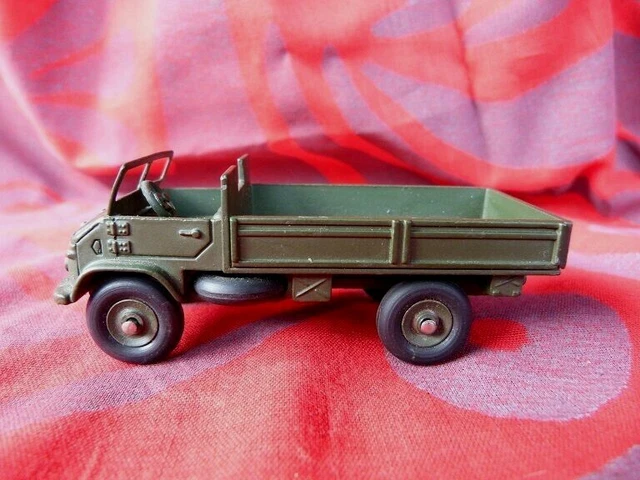 Dinky Toys Ancienne #821 - Mercedes Unimog Militaire - Bon état, En Boîte