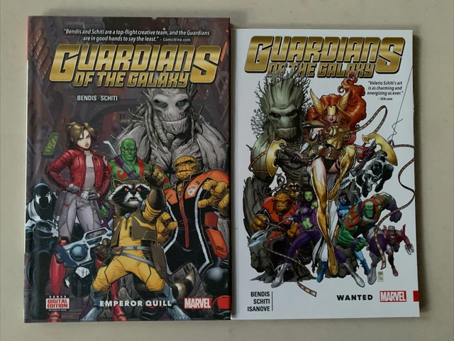 Guardians of the Galaxy  (Marvel, 2015) Vol. 1 (Hardcover) & Vol. 2 (TPB)