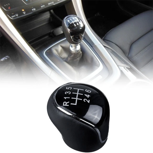 6 SPEED MANUAL Gear Stick Shift Lever Knob Handball For Ford Focus C