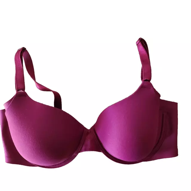 Women's Olga GB0561A No Side Effects Contour Underwire Bra (Rosewater 42D)  