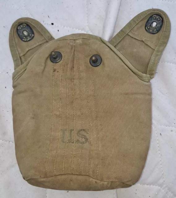 WW2 US Army Troxel MFG. Co. 1942 Canteen canvas cover