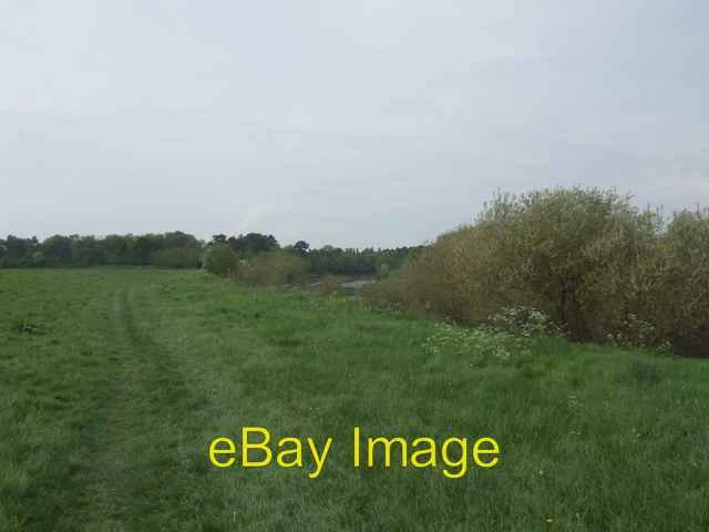 Photo 6x4 Battle of Worcester - Meadows beside the River Severn Diglis On c2008