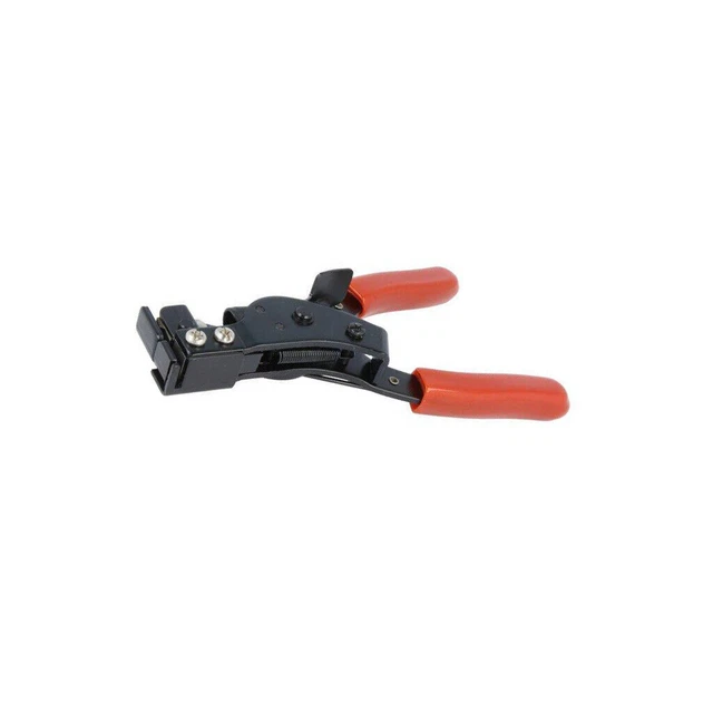 ViaGasaFamido Kabelbinderzange HT-2081 – Aus Kohlenstoffstahl, Für Kabelbinder 2,4–9 Mm, Mit Schneidfunktion