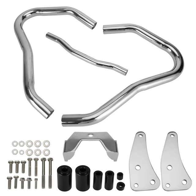 Engine Guard Frame Anti-Crash Bumper Protector Chrome For Bmw R18 Bikes 20-22 S2