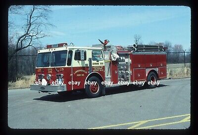 Lawrenceville NJ 1985 Duplex Emergency One pumper Fire Apparatus Slide