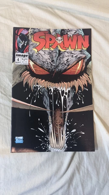 Spawn #4 Image Comics 1st print 1992 Image Comics #0  Coupon Included