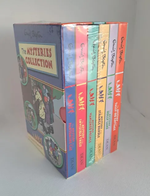 VERSIEGELT 6 x The Enid Blyton Mysteries Collection: Bücher 7-12 Bundle Box Fiction