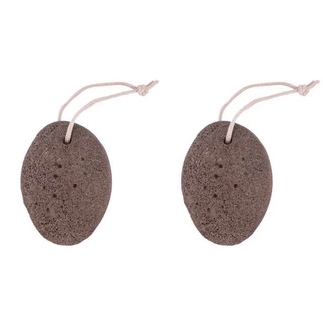 Set of 2 Pietra Pomice Per Mano Lavica Terra Trampolino Di Lancio Arrapato