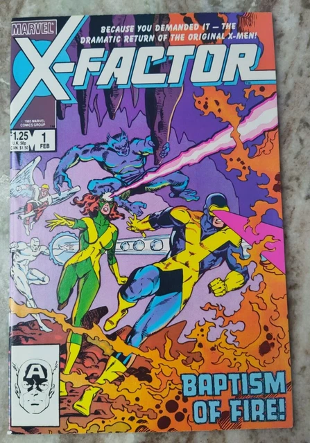 X-Factor #1 Marvel 1986 Comic Book