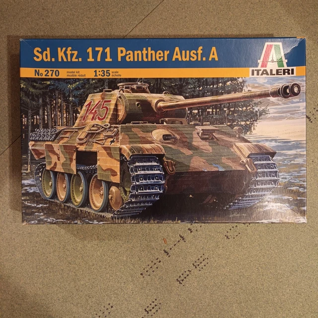 Italeri 25751 1:56 US M4 Sherman (75 mm) – Modélisme, kit de construction, modélisme, bricolage, loisirs, collage, kit de construction en plastique, détaillé, non peint