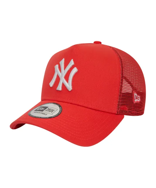 New Era Lifestyle - Caps NY Yankees League Ess Trucker Cap FLVRWHILVR NEU & OVP