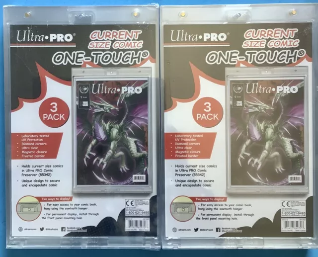 Ultra-Pro One Touch Comic Preserver (85342) 6count New In Sealed Package