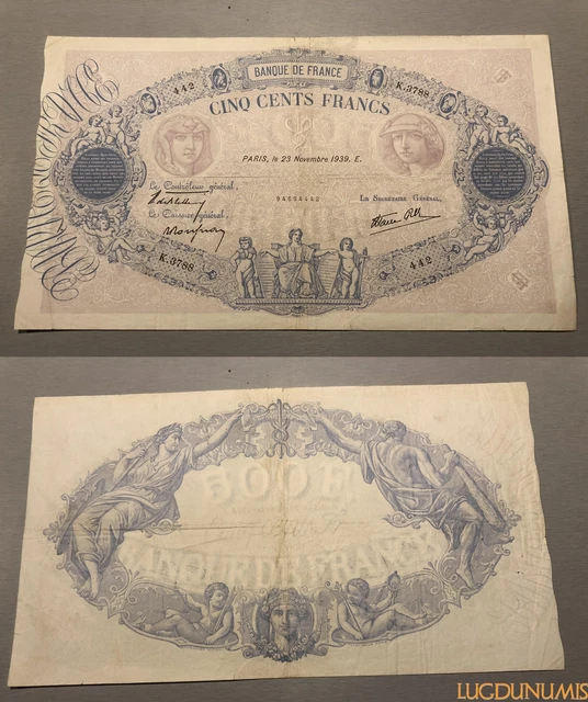 Billets 500 Francs Français : Collection, Histoire et Valeur