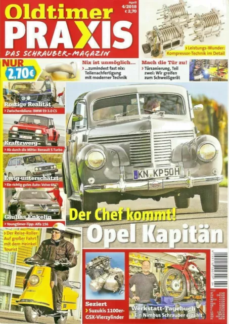 Oldtimer Praxis 3/2012 * VOLVO 66 Alfa 156 BMW 3.0 CS * Heinkel TMAY VOLUMEX