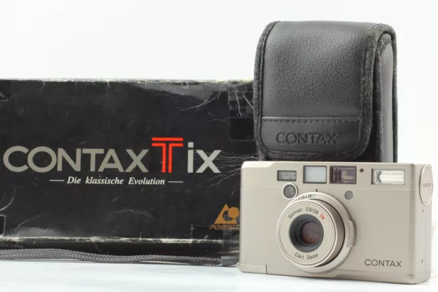 [Near MINT] Contax Tix Carl Zeiss 28mm f/2.8 Point＆Shoot APS Film Camera JAPAN