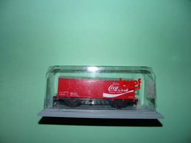 JOUEF wagon couvert frigorifique COCA COLA 626500 NEUF (n°1)