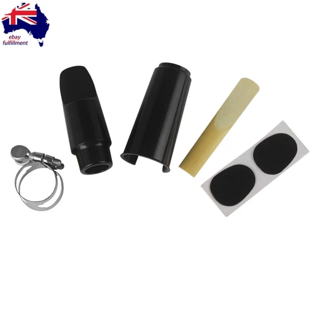Clarinet Cap Mouthpiece Reed Nickel Metal Ligature for Alto Saxophone A
