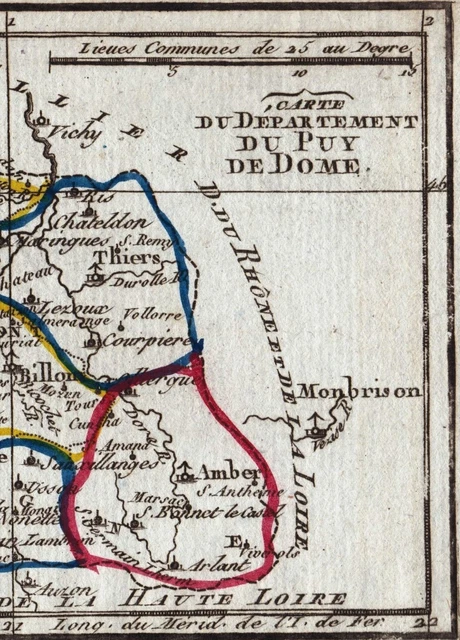 Atlas de la Révolution française - Les départements en 1793