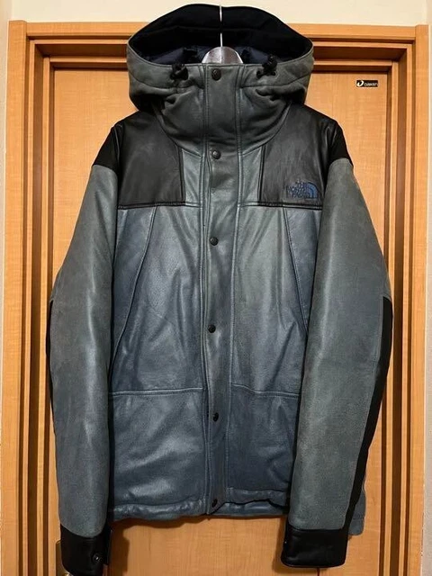 The North Face Purple Label nanamica Mountain Down Leather Jacket Size L
