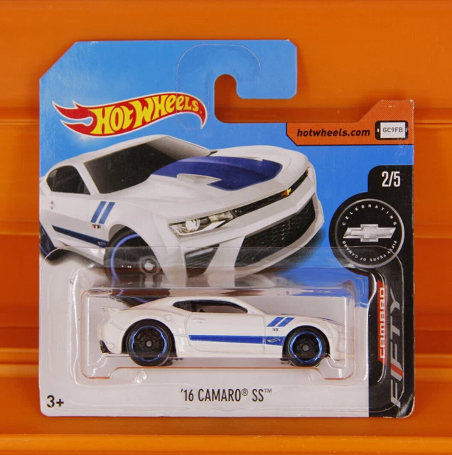 Hot Wheels ’16 Camaro SS – Camaro Fifty Modellauto, Die-Cast 1:64, Sammlerstück, 2/5 Der Serie, Für Kinder & Sammler