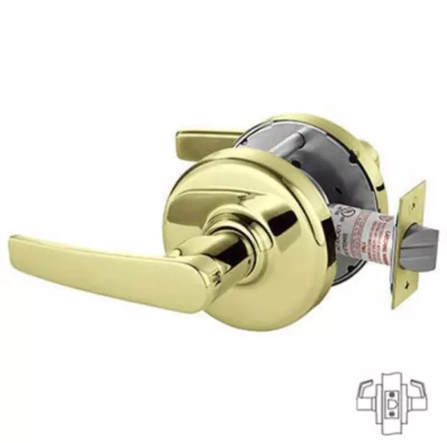 Corbin Russwin Commercial Door Hardware passage Lever Set Bright Brass