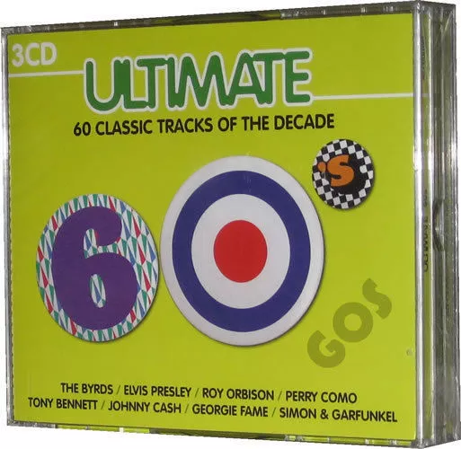 The Ultimate 60s Sixties Songs 60 Music Tracks Original Recordings 3 CDs New