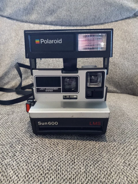VINTAGE POLAROID SUN 600 LMS Instant Film Camera, Tested With Strap $30 ...