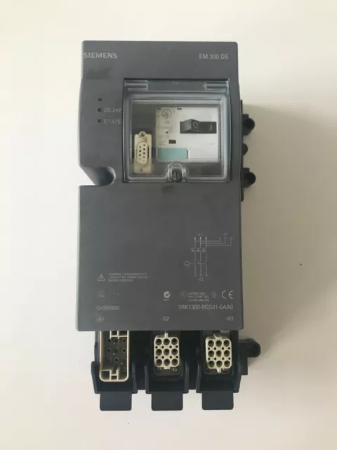 Siemens 3RK1300-0GS01-0AA0 Electro-Mech. Direct Starter EM 300 DS